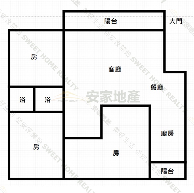 南興富邸景觀3房美廈+獨立平車房屋室內格局與周邊環境