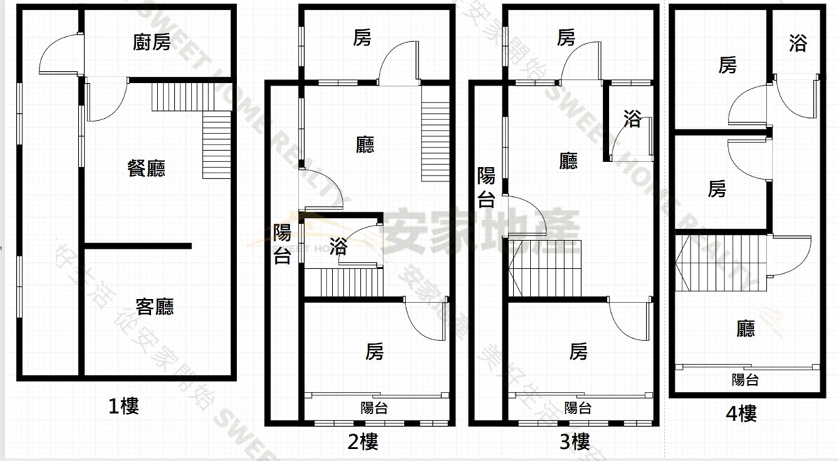 中華路橋邊間廠住房屋室內格局與周邊環境