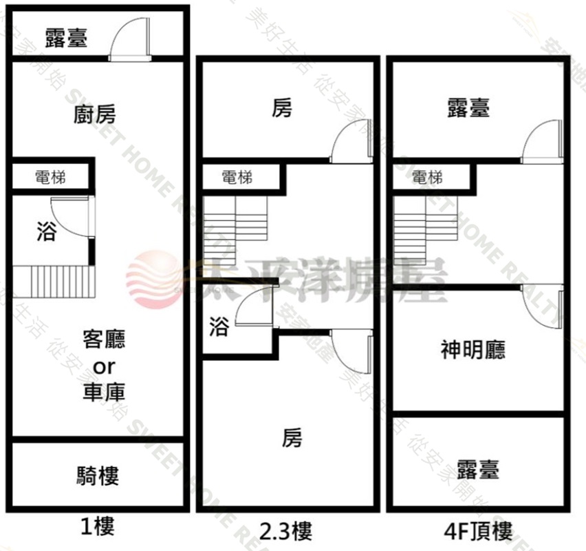 正南郭路電梯全新豪宅房屋室內格局與周邊環境