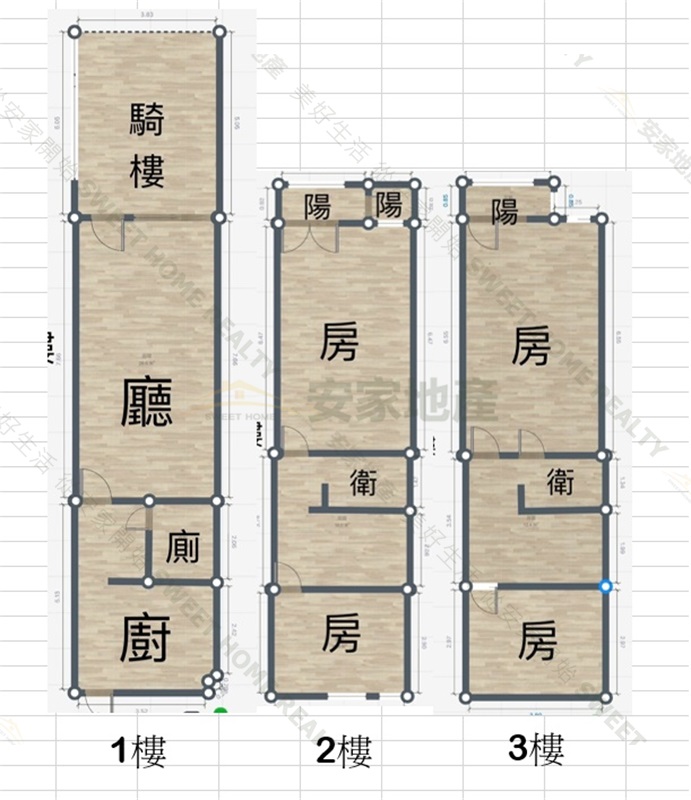 秀水民意街輕屋齡臨路透天房屋室內格局與周邊環境