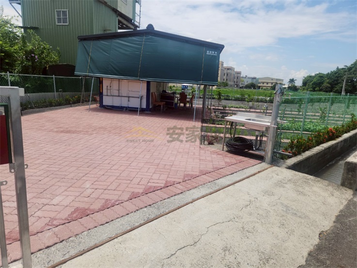 秀水久鼎旁開心農場有貨櫃屋房屋室內格局與周邊環境